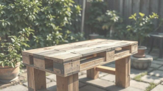 Jak zrobić stół ogrodowy z palet - prosty sposób na piękny mebel Jak zrobić stół ogrodowy z palet - prosty sposób na piękny mebel